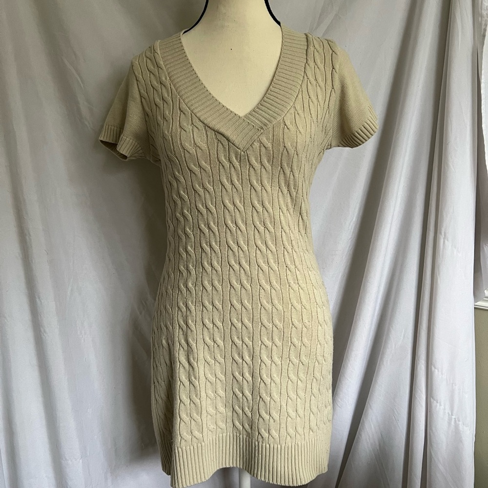 vintage knit mini dress 🍦